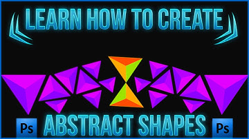 Photoshop Tutorial - How to Create Abstract Shapes