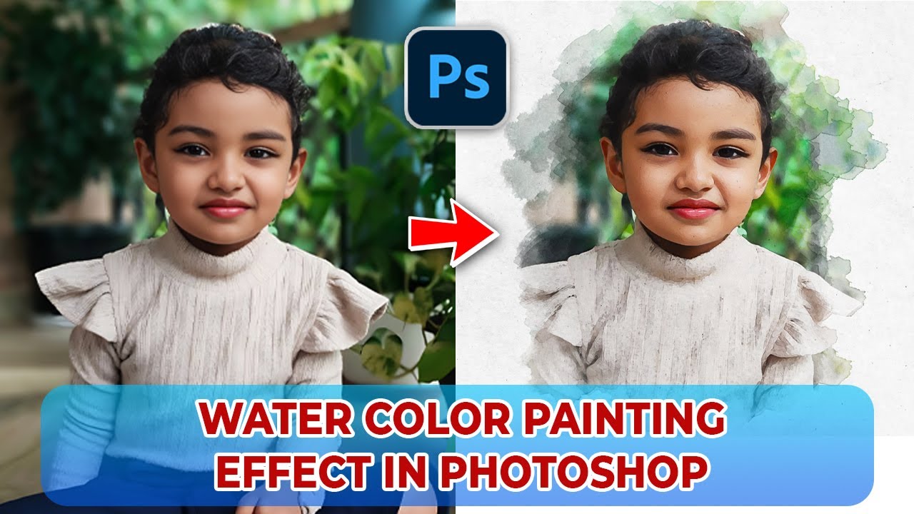 Water Color Painting Effect in YouTube