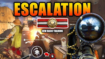 NEW "Escalation" WW2 Basic Training Overview | Double Kills = UNLIMITED AMMO & Faster Quickscopes!