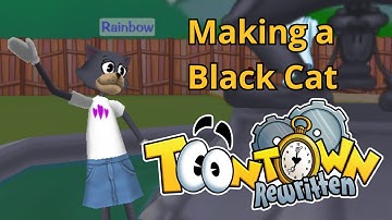 Making a Black Cat | Toontown Rewritten