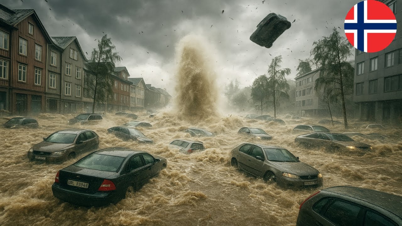 Norway Today! Storm Amy Unleashes Deadly Floods 🌊⚠️