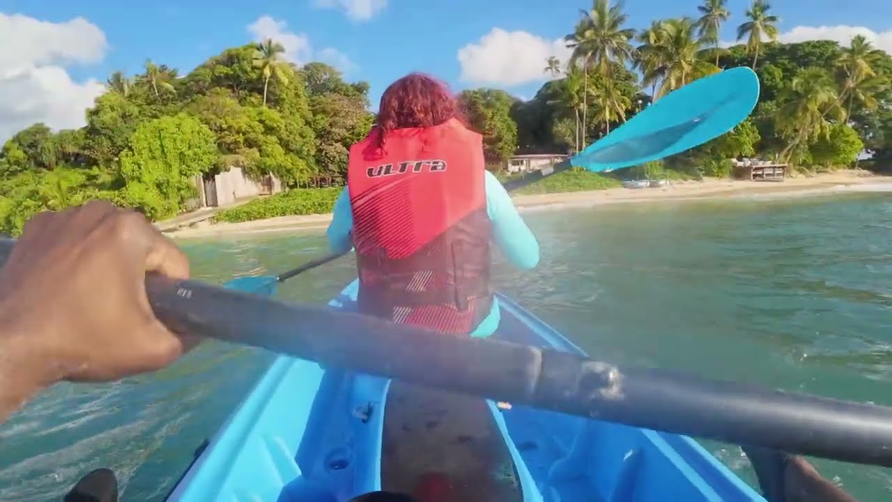 Fiji 2025 - Kayaking onsite at Royal Davui