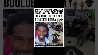 Shedeur Sanders just Graduated… But this Might be his BIGGEST Move yet! #shedeursanders #shorts