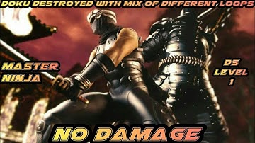 Ninja Gaiden Sigma Doku Destroyed with Mix of Different Loops (Master Ninja) DS Level 1 No Damage