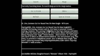 Eminem Android App screenshot 1