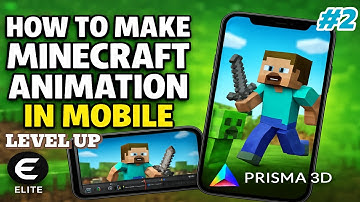 🎬 Minecraft animation tutorial prisma 3D part #2