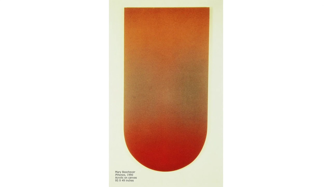 The Artist's View: Mary Boochever