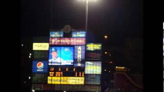 Boys at Akron Aeros Home Opener