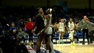 EJECTION + DOUBLE Technical After Physical Play & Bench Comes On Court | Dallas Wings vs Chicago Sky