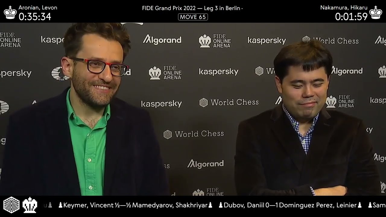 FIDE Grand Prix Berlin final: Aronian vs Nakamura