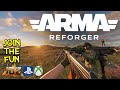 Arma Reforger Playing with PS5 Players Epic Fun Gameplay!1440p