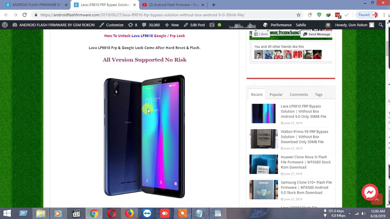 Lava LF9810 FRP Bypass Solution | Without Box Android 9.0 Only 30MB File