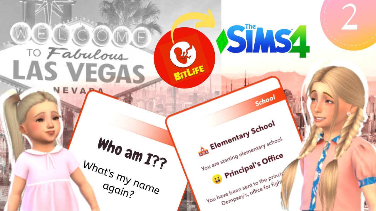 BitLife Controls My Sims! Part 2 | The Sims 4