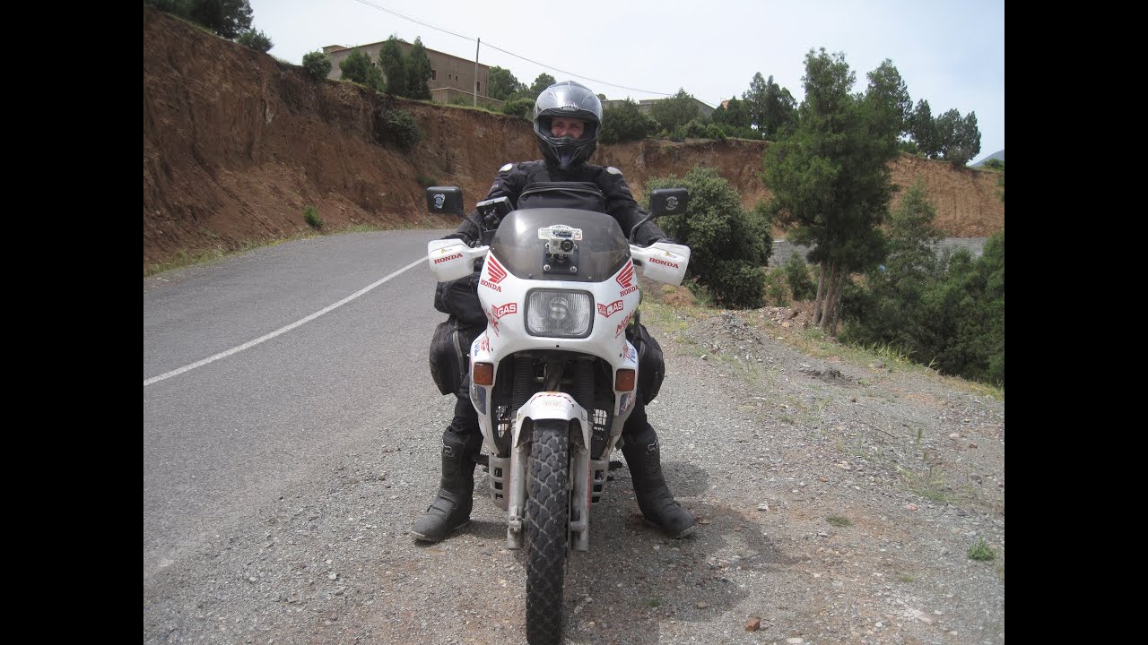 [Slow TV] Motorcycle Ride - Morocco - Taroudant to Tizi n' Test