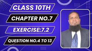 Class 10th Maths Chapter 7 Exercise:7.2 |Introduction to Trigonometry| |The Maths Solutions|