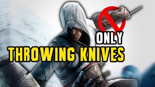 Can You Beat ASSASSIN'S CREED 1 With Only Throwing Knives?