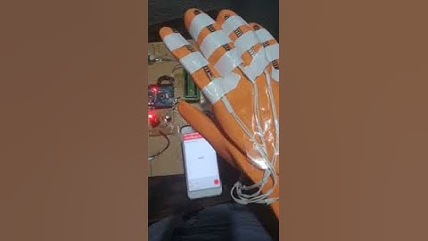 smart glove for deaf and dumb using arduino