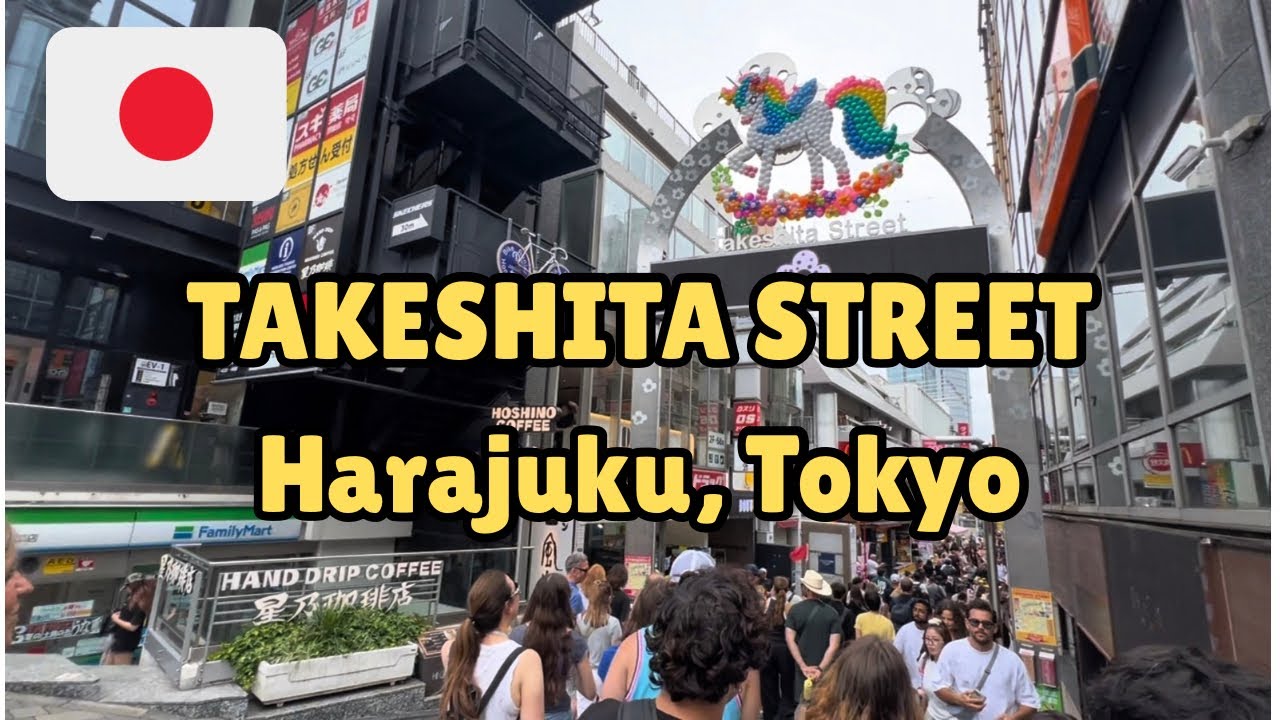 Crowded pero Malinis - Takeshita Street Experience