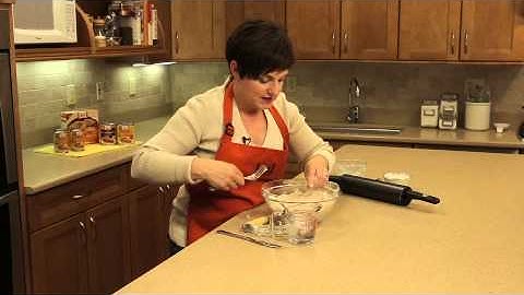 Adding ice cold water to your crust for flakiness