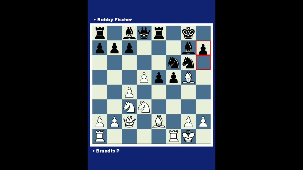 Brandts P vs Bobby Fischer □ Ch Manhattan Chess Club New Yo4k (USA) 1971.