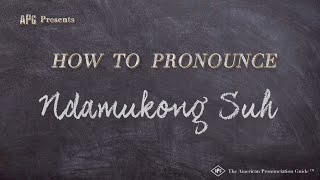 How to Pronounce Ndamukong Suh (Real Life Examples!)