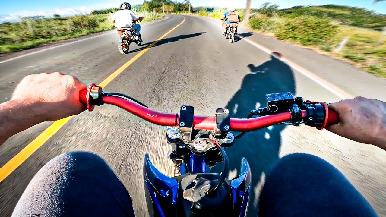 FIZEMOS UM RACH4 COM AS MINI MOTOS NA BR