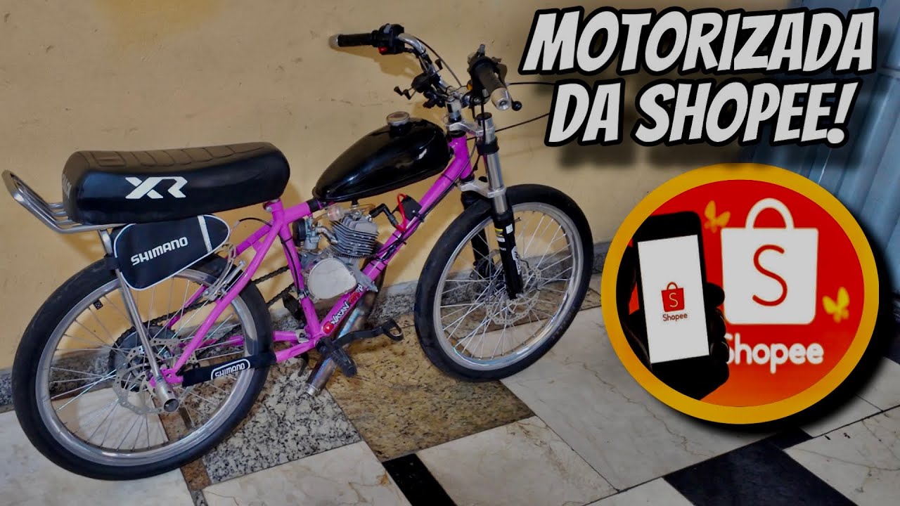 COMO MONTAR A MELHOR MOTORIZADA COM PEÇAS DA SHOPEE