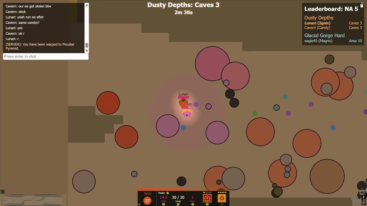 Lunari Cavern Dusty Depths 