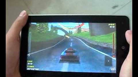 iPad or Apad-M7006 Android 2.1 OS Pad Tablet PC Raging Thunder Game