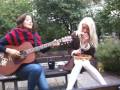 Maia Hirasawa and Jonna Lee. "At the top of the hill" Live Nortullsgatan.