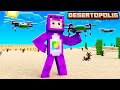 Minecraft pero, SOBREVIVIENDO en el DESIERTO #8 - SURVIVAL con MODS