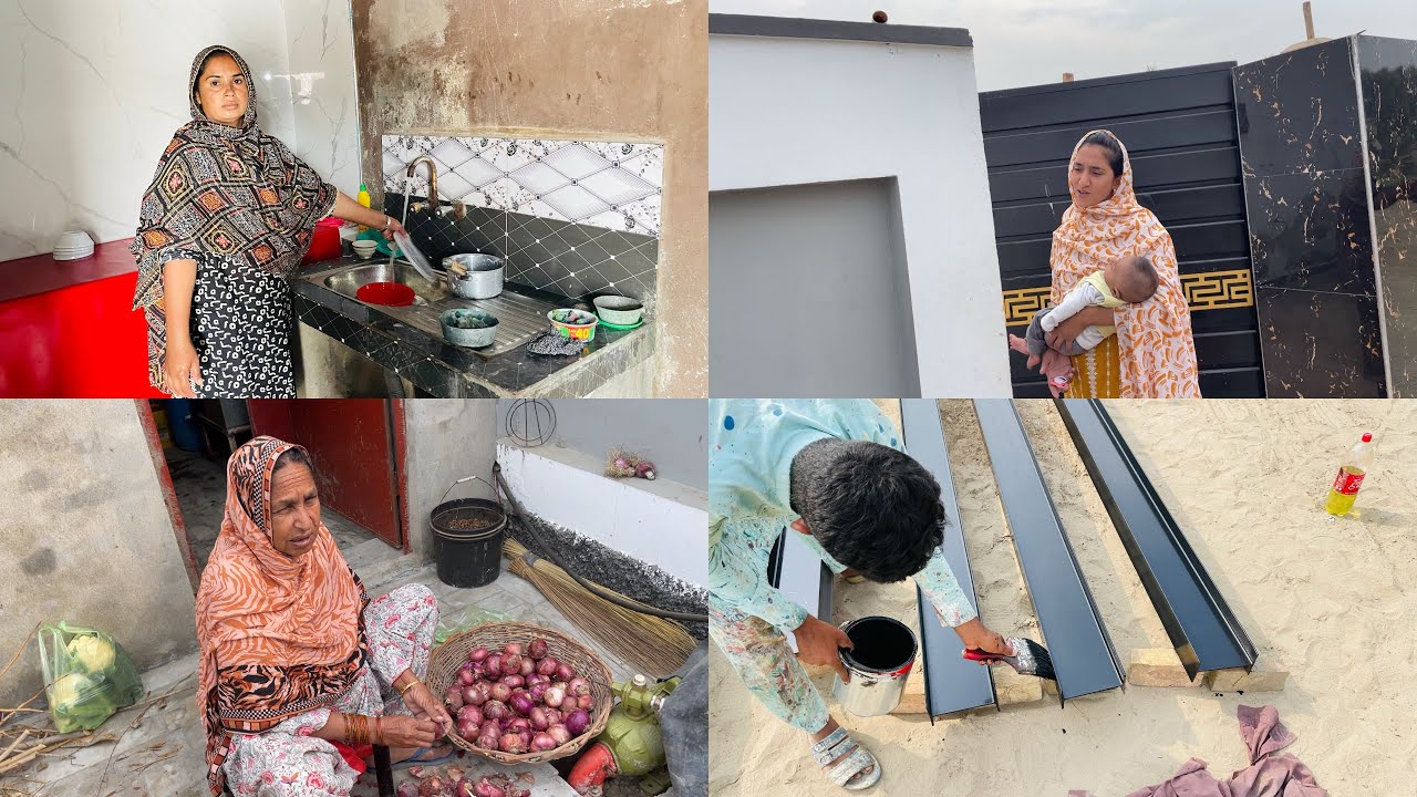 Bhabhi Mehwish Chor Kar Chali Gai // Ghar Ke Roof Ready