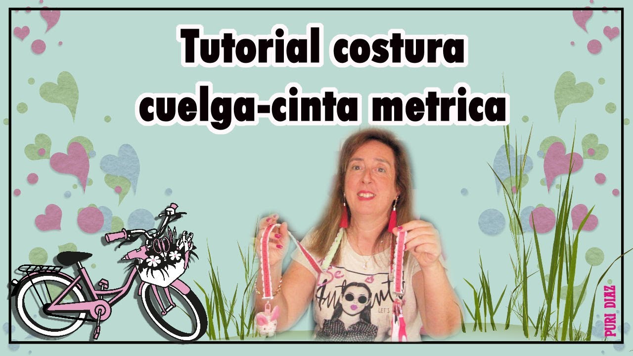 🧵Tutorial costura 🧵cuelga cinta metrica