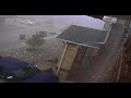 Crazy footage a demolishing hail storm in Wylie