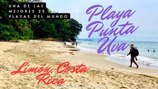 Playa Punta Uva, Limón, Costa Rica una de las MEJORES en el MUNDO