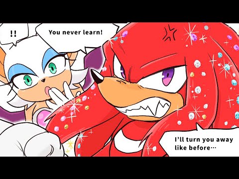 MATING SEASON | Knuckles x Rouge Sonic comic dub