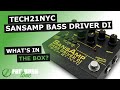 Tech 21 NYC Sansamp Bass Driver DI V2: What's In The Box (A Close