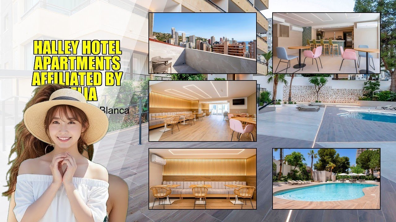 Discover the Luxurious Halley Hotel Apartments Affiliated by Melia in Benidorm Costa Blanca