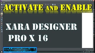 how to activate Xara Designer Pro X 16 screenshot 5