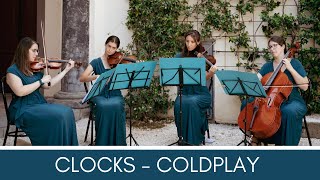 Clocks, Coldplay - String Quartet Cover - Wedding Music - Quartetto Arkimia