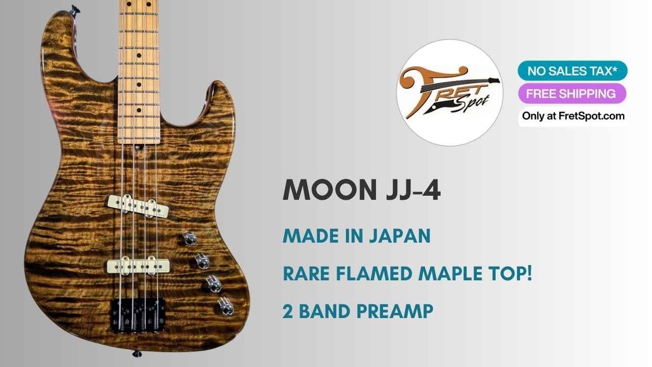 You Don't Usually See a Moon JJ-4 With a Top Like This: Figured