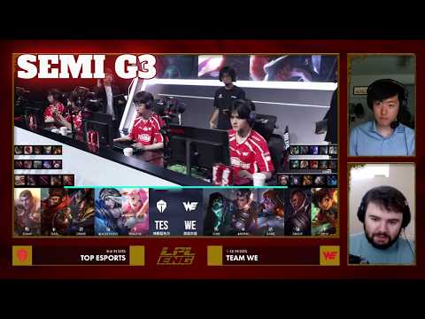 WE vs TES - Game 3 | Semi Final S16 LPL Spring Playoffs 2026 | Team WE vs Top Esports G3 full