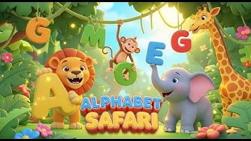 Alphabet Safari Adventure | Learn ABCs with Jungle Animals | Animagic Studio
