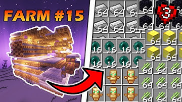 I Built EVERY Automatic Farm In HARDCORE Minecraft!