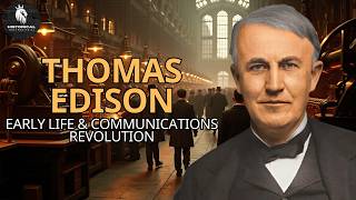 Thomas Edison: Early Life  &amp; Communications Revolution Documentary