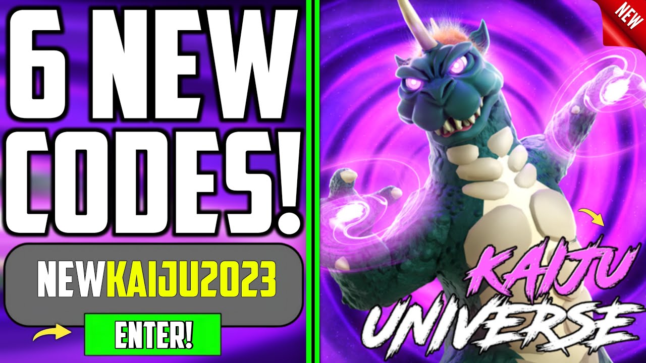 NEW KAIJU KAIJU UNIVERSE CODES ROBLOX KAIJU UNIVERSE CODE KAIJU