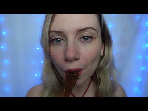 ASMR - Honey Spoon Soft Slow Mouth Sounds