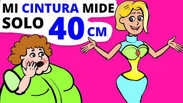 ¿Una cintura de 30 pulgadas es gorda?