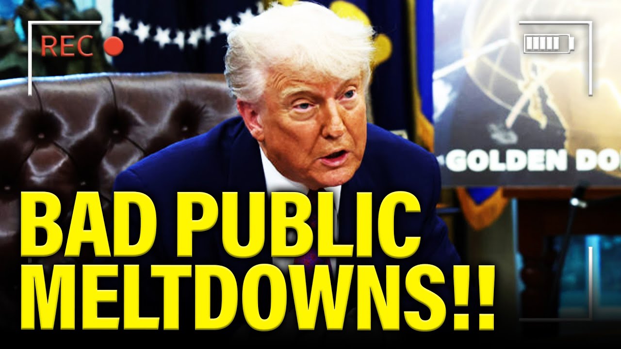 Trump has DISASTER Day in Public MELTDOWNS