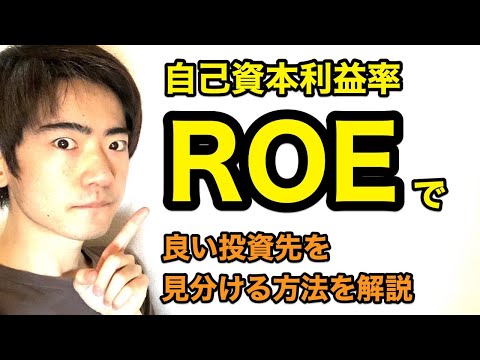 ROE（自己資本利益率）を使って良い投資先を見分ける方法をゼロから解説